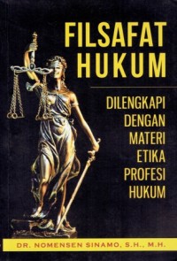 Image of Filsafat Hukum: Dilengkapi dengan Materi Etika Profesi Hukum