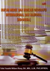 Hukum Merek dan Indikasi Geografis Internasional dan Nasional (Indonesia)