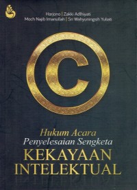 Image of Hukum Acara Penyelesaian Sengketa Kekayaan Intelektual