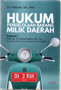 Image of Hukum Pengelolaan Barang Milik Daerah
