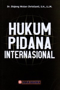 Hukum Pidana Internasional