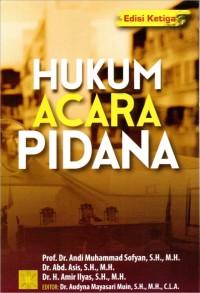 Hukum Acara Pidana