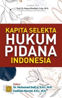 Image of Kapita Selekta Hukum Pidana Indonesia