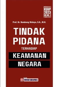 Image of Tindak Pidana Terhadap Keamanan Negara