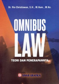 Image of Omnibus Law Teori dan Penerapannya