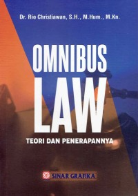 Omnibus Law Teori dan Penerapannya