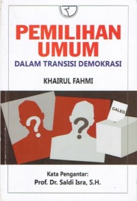 Image of Pemilihan Umum dalam Transisi Demokrasi