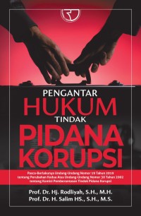 Image of Pengantar Hukum Tindak Pidana Korupsi