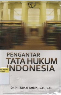 Image of Pengantar Tata Hukum Indonesia