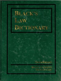 Black's Law Dictionary Ninth Edition