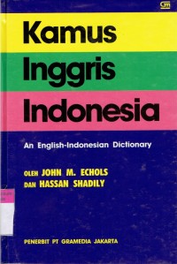 Image of Kamus Inggris Indonesia = An English-Indoensian Dictionary