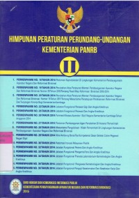 Himpunan Peraturan Perundang-undangan Kementerian PANRB II