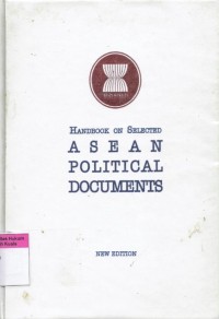 Image of Handbook on Selected: Asean Political Documents