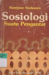 Sosiologi Suatu Pengantar