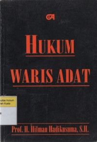 Image of Hukum Waris Adat