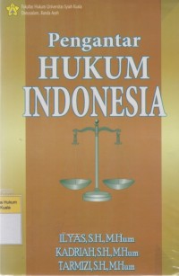Image of Pengantar Hukum Indonesia