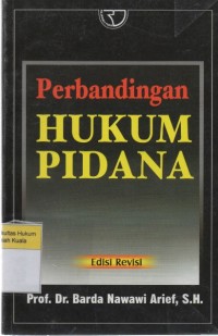 Image of Perbandingan Hukum Pidana
