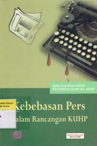 Kebebasan Pers dalam Rancangan KUHP