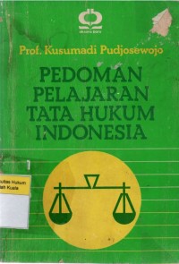 Pedoman Pelajaran Tata Hukum Indonesia