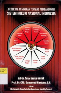 Image of Beberapa Pemikiran Tentang Pembangunan Sistem Hukum Nasional Indonesia