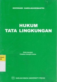 Image of Hukum Tata Lingkungan