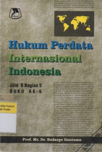 Image of Hukum Perdata Internasional Indonesia