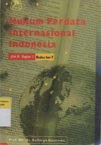 Hukum Perdata Internasional Indonesia