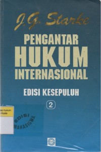 Pengantar Hukum Internasional = Introduction to International Law 2