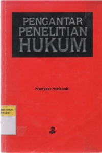 Pengantar Penelitian Hukum