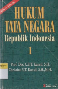 Hukum Tata Negara Republik Indonesia 1