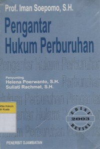 pengantar Hukum Perburuhan