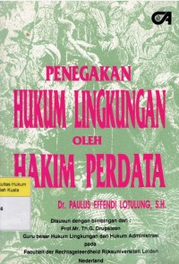 Image of Penegakan Hukum Lingkungan oleh Hakim Perdata