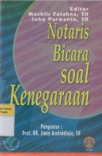 Notaris bicara soal Kenegaraan