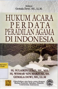 Image of Hukum Acara Perdata Peradilan Agama di Indonesia