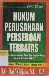 Hukum Perusahaan Perseroan Terbatas