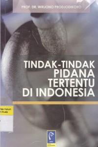 Image of Tindak-Tindak Pidana Tertentu di Indonesia