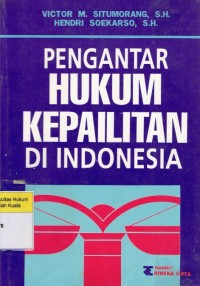 Pengantar Hukum Kepailitan di Indonesia