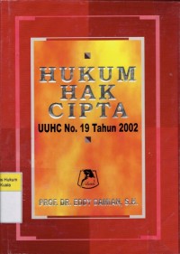 Hukum Hak Cipta UUHC No. 19 Tahun 2002