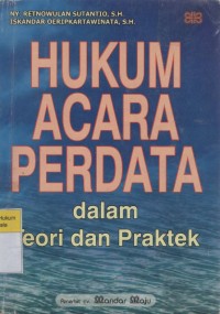 Image of Hukum Acara Perdata: Dalam Teori dan Praktek