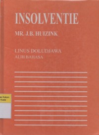Image of Insolventie = Insolventie