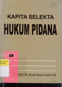 Image of Kapita Selekta Hukum Pidana