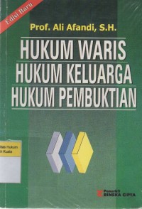 Hukum Waris, Hukum Keluarga, Hukum Pembuktian