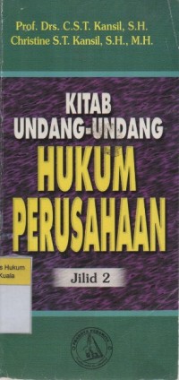 Image of Kitab Undang-Undang Hukum Perusahaan