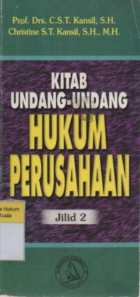 Kitab Undang-Undang Hukum Perusahaan