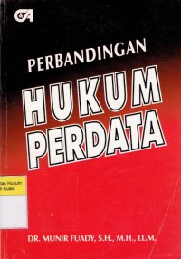 Image of Perbandingan Hukum Perdata