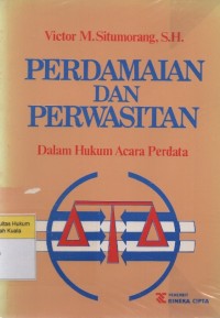 Image of Perdamaian dan perwasitan: Dalam Hukum Acara Perdata