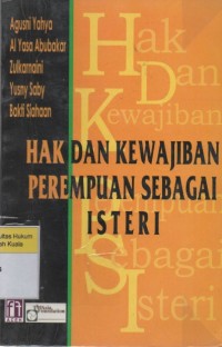 Hak dan Kewajiban Perempuan Sebagai Isteri