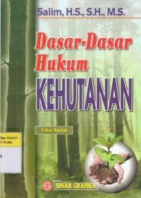 Image of Dasar-Dasar Hukum Kehutanan