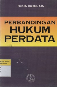 Image of Perbandingan Hukum Perdata