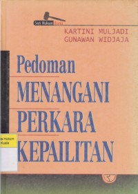 Pedoman Menangani Perkara Kepailitan